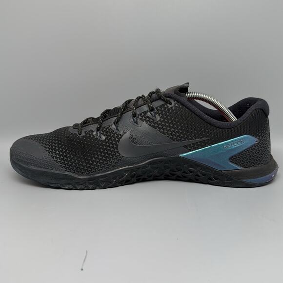 Nike Metcon 4 Premium Black Crosstraining Shoes AH7454-001 Men's Sz 12.5 - Picture 6 of 10